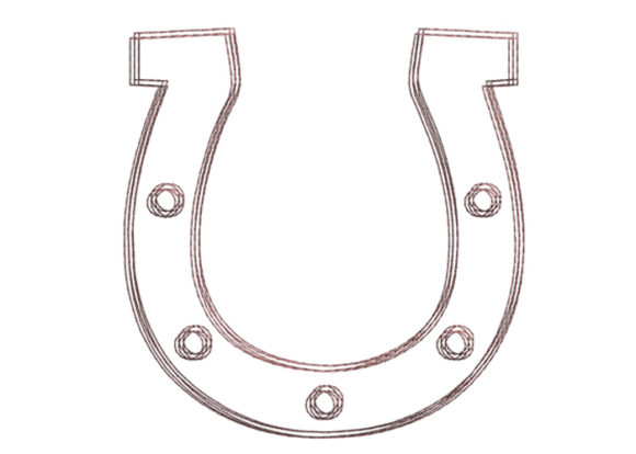 A Designer's Practical Review of Horseshoe Scribble Stitch
