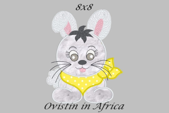 A Designer's Review: The Cool Baby Rabbit Large Embroidery Design