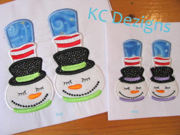 A Practical Review of the Snowman Feet Applique Design