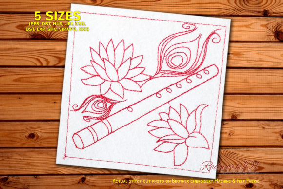 A Real-World Review of the Flute Embroidery Design