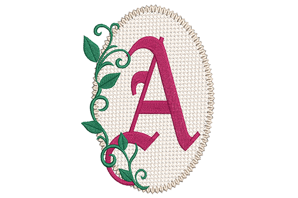 A Review of the Olde English Leaf Monogram Letter A