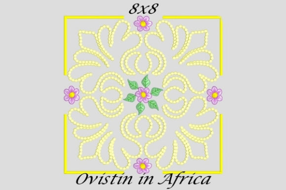 A Seller's Review of Delicate Square Twirly Quilt Block