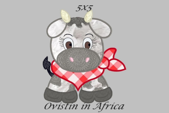 Cool Baby Cow Small Embroidery Design Review