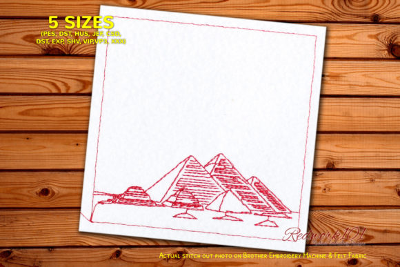 Professional Review: The Great Pyramid of Giza Redwork