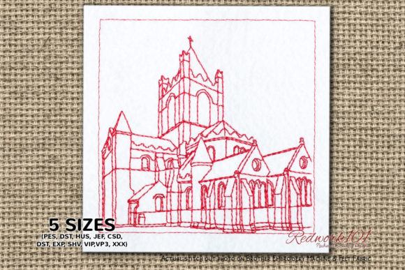 Reviewing the Cathedral Church of Christ, Lagos Embroidery File